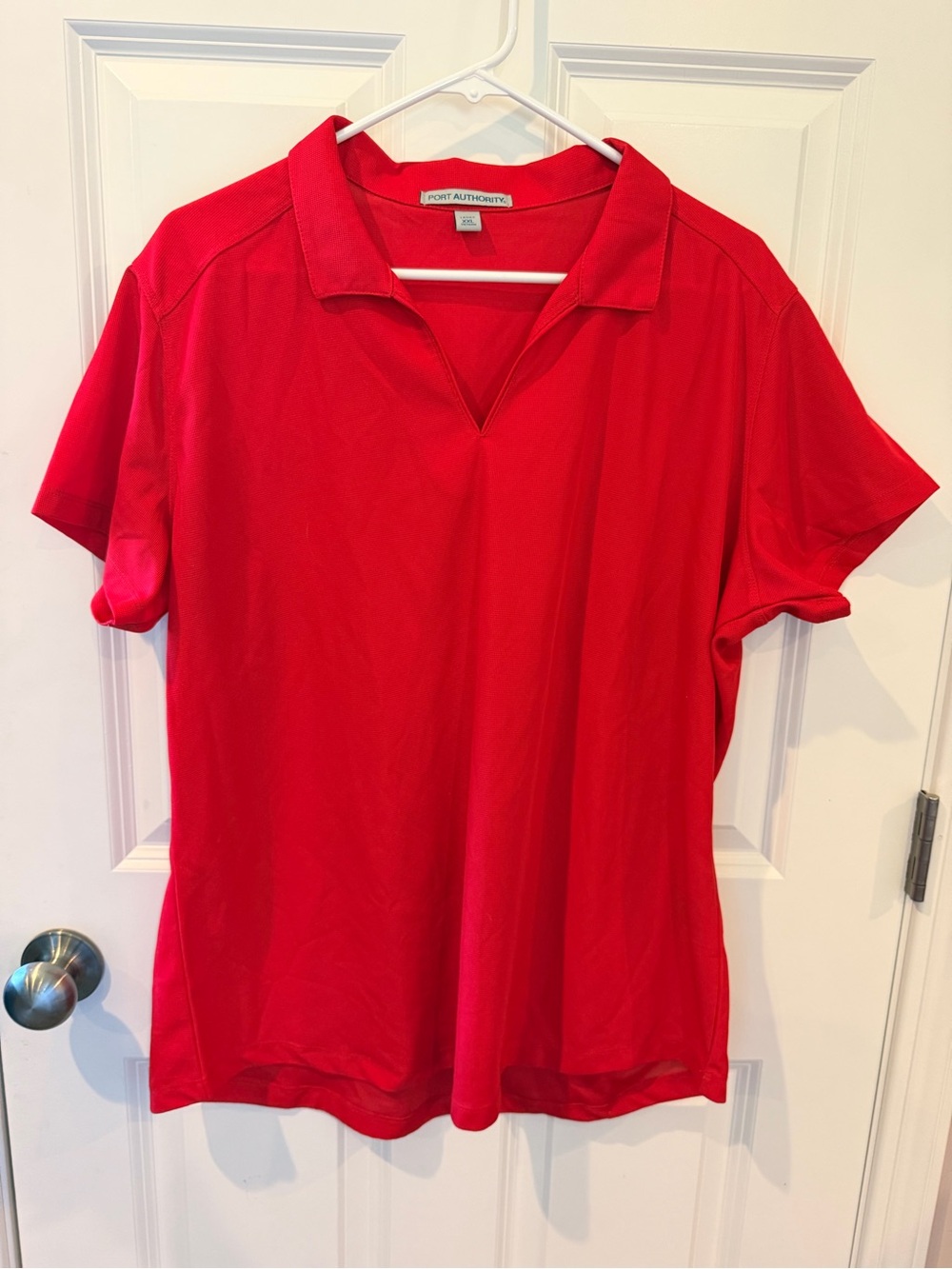 Port Authority Red Polo Size 2XL